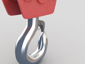crane hook 3Dモデル