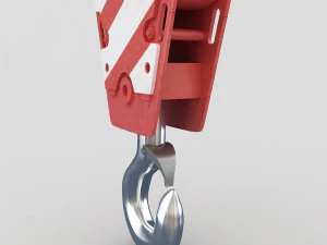 gancio della gru Modello 3D