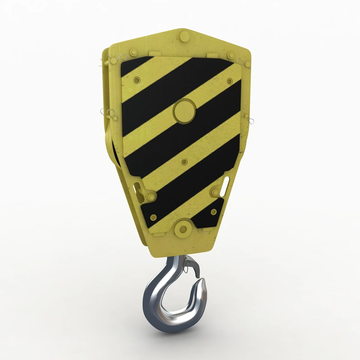 crane hook 3D Model .c4d .max .obj .3ds .fbx .stl .blend 