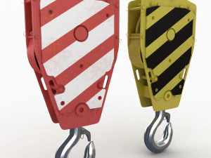 gancho de grúa Modelo 3D