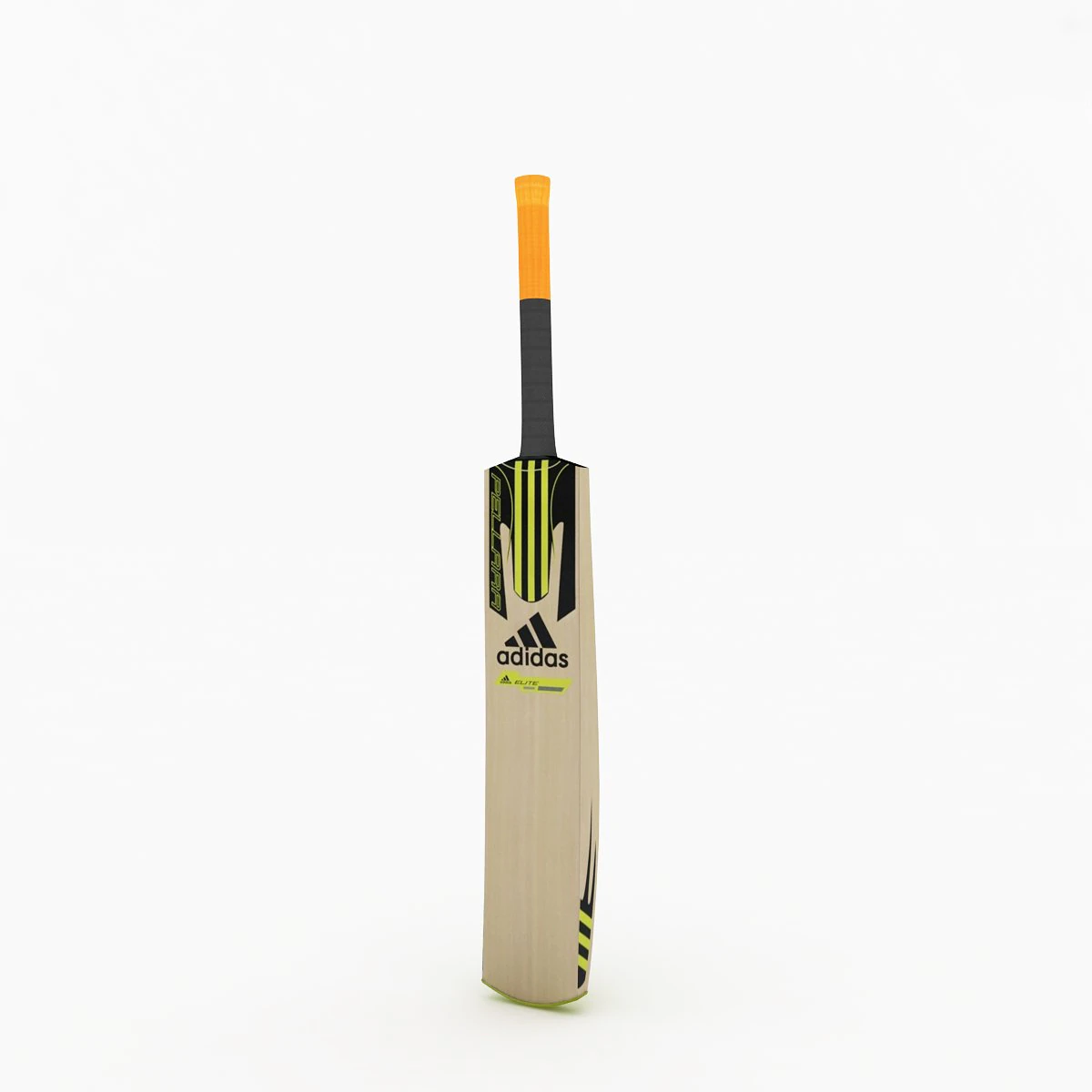 cricket bat 3D Model .c4d .max .obj .3ds .fbx .stl .blend 