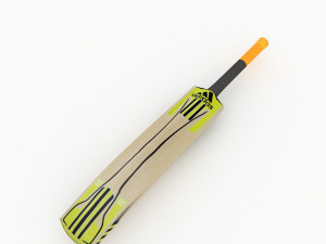 cricket bat 3D Model