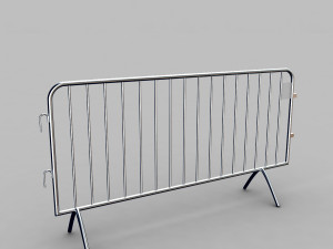 crowd barrier 3D Модель
