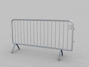 crowd barrier 3D Model