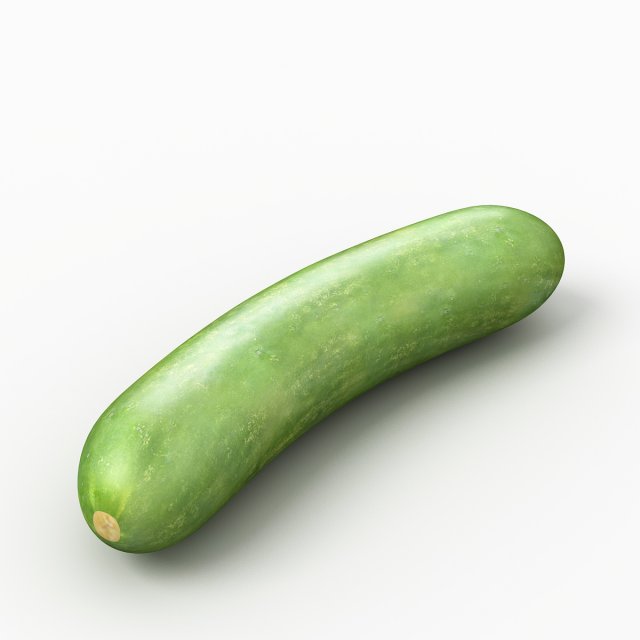 cucumber Modèle 3D .c4d .max .obj .3ds .fbx .stl .blend 
