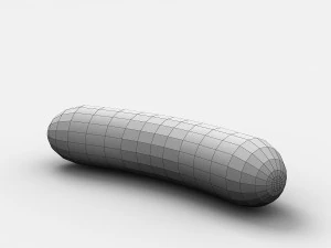 cucumber 3D Model