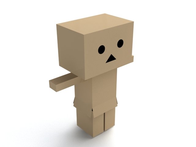 danbo 3D मॉडल .c4d .max .obj .3ds .fbx .stl .blend 