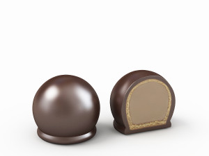 dark bon chocolate Modèle 3D