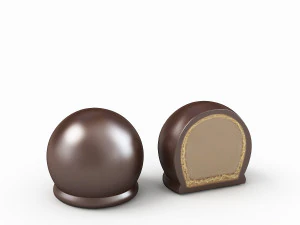 chocolate oscuro Modelo 3D