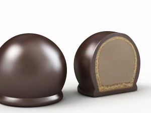 黑巧克力 3D 模型
