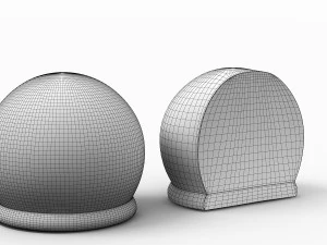 黑巧克力 3D 模型