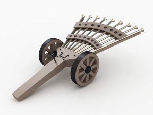 davinci machine Modello 3D