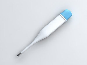 digital thermometer 3D Model