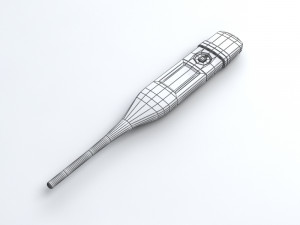 digital thermometer 3D Model