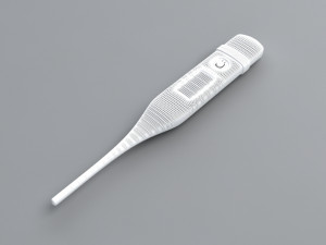 digital thermometer 3D Model