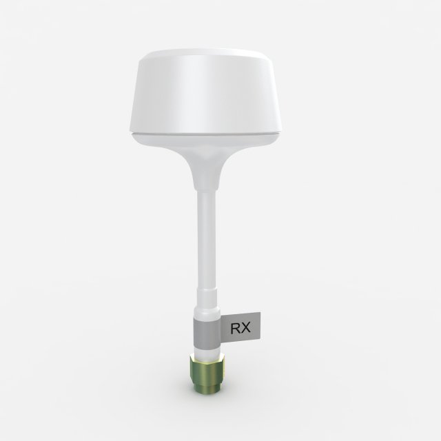 dji clover leaf radio antenna Modelo 3D .c4d .max .obj .3ds .fbx .stl .blend 