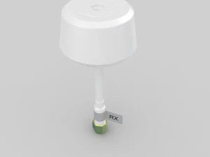 dji clover leaf radio antenna 3D Model