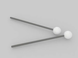 martelo de tambor 2 Modelo 3D