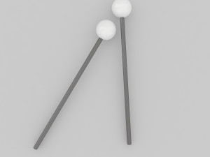 drum mallet 2 Modelo 3D
