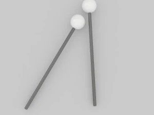 drum mallet 2 3D Model