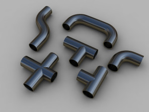 elbow pipe 3D 모델