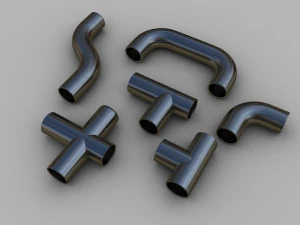 elleboog pijp 3D Model