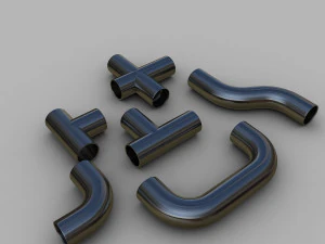 elbow pipe 3D Model
