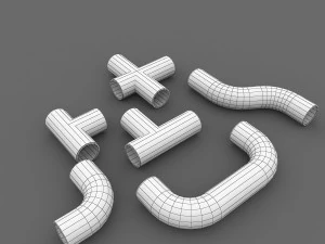 elbow pipe 3D Model