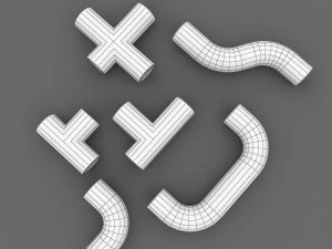 elbow pipe 3D Model