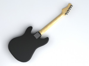 electric guitar 3D 模型