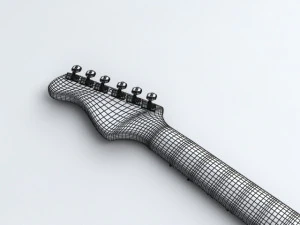 electric guitar 3D Model