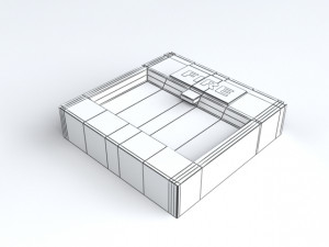 emergency alarm button Model 3D
