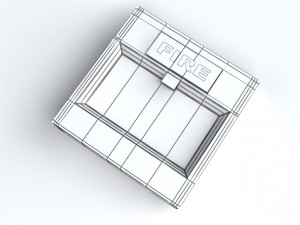 emergency alarm button Model 3D