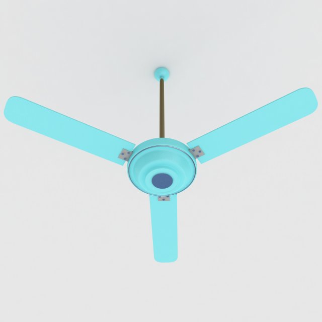 ceilling fan Modello 3D .c4d .max .obj .3ds .fbx .stl .blend 