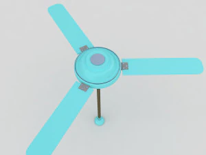 ceilling fan 3D Model