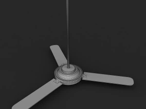 ceilling fan 3D Model
