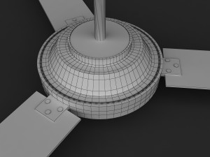 ceilling fan Modello 3D