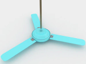 ceilling fan 3D Model