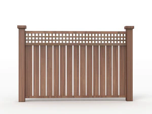 बाड़ की लकड़ी 3D मॉडल