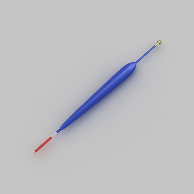 fishing float 2 3D Model .c4d .max .obj .3ds .fbx .stl .blend 