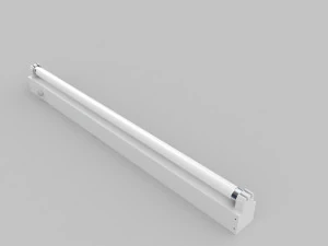 strip fluorescent fixture 3D Model
