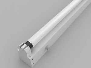 strip fluorescent fixture 3D Model