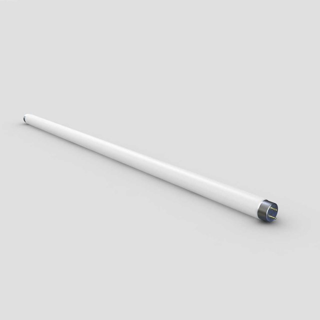 fluorescent tube 3D 模型 .c4d .max .obj .3ds .fbx .stl .blend 