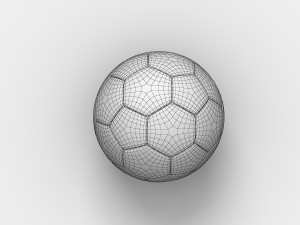 football Model 3D