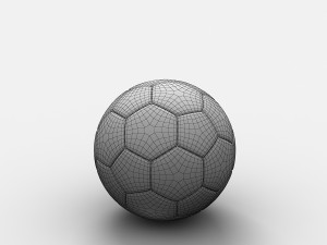 football Model 3D