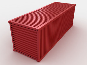 freight container Model 3D