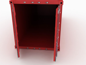 freight container Model 3D