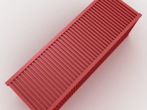 freight container Model 3D