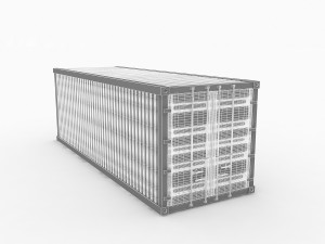freight container Model 3D
