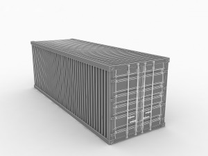 freight container Model 3D